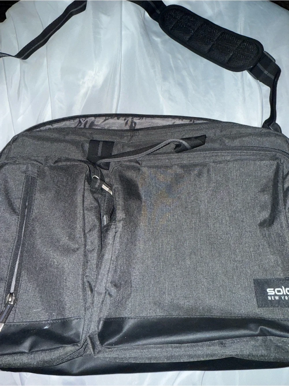 Solo New York Duane Hybrid Lined Backpack/Briefcase